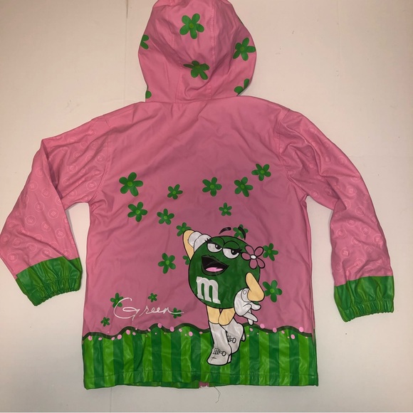 M&m’s youth girl raincoat size 6x - Picture 4 of 6